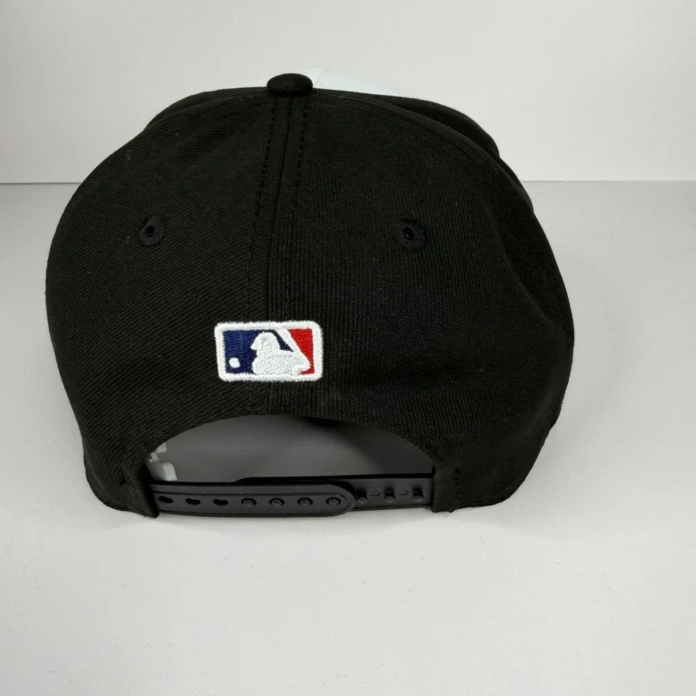 Los Angeles Dodgers Hat Cap Snap‎ Back Mens OSFA Black 2024 World Series New Era